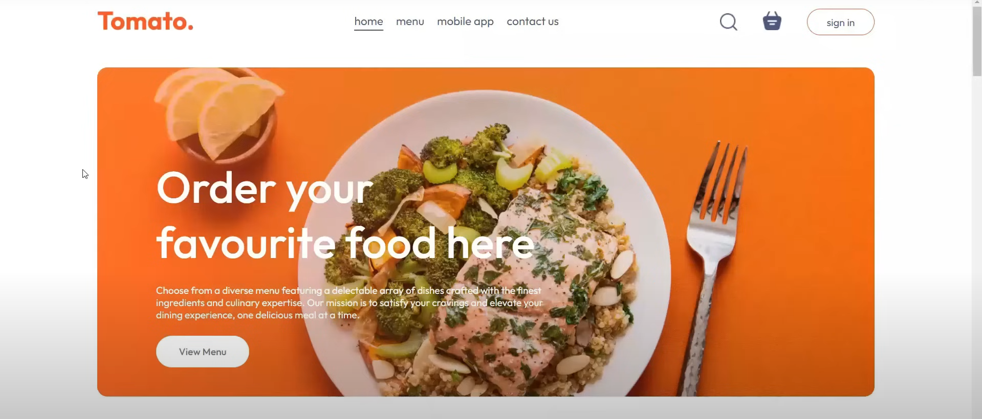 E-commerce platform product listing page